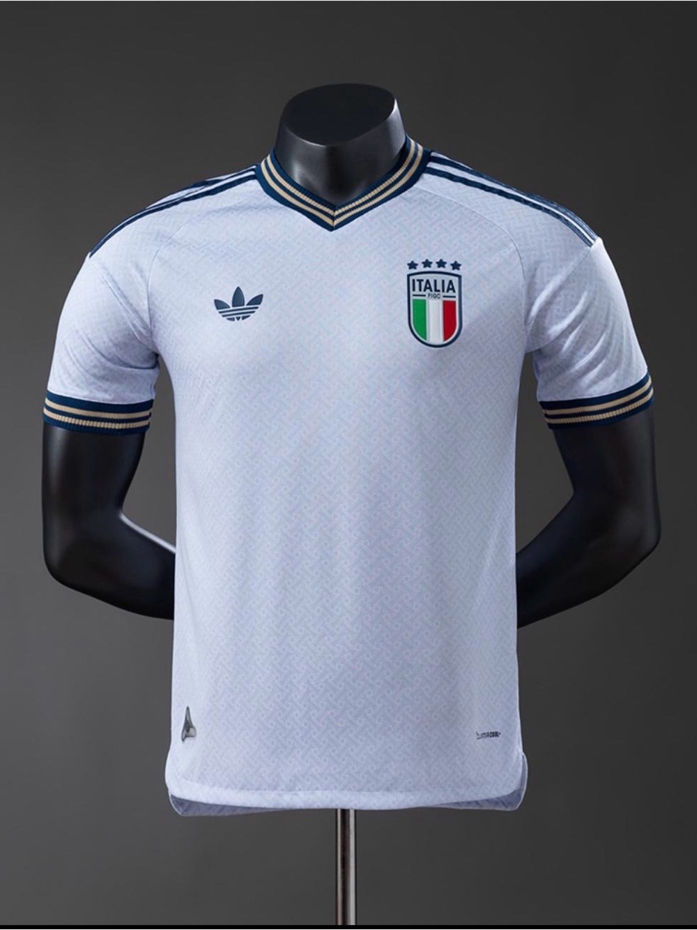 Adidas Italia White Vintage Soccer Jersey SZ M/L